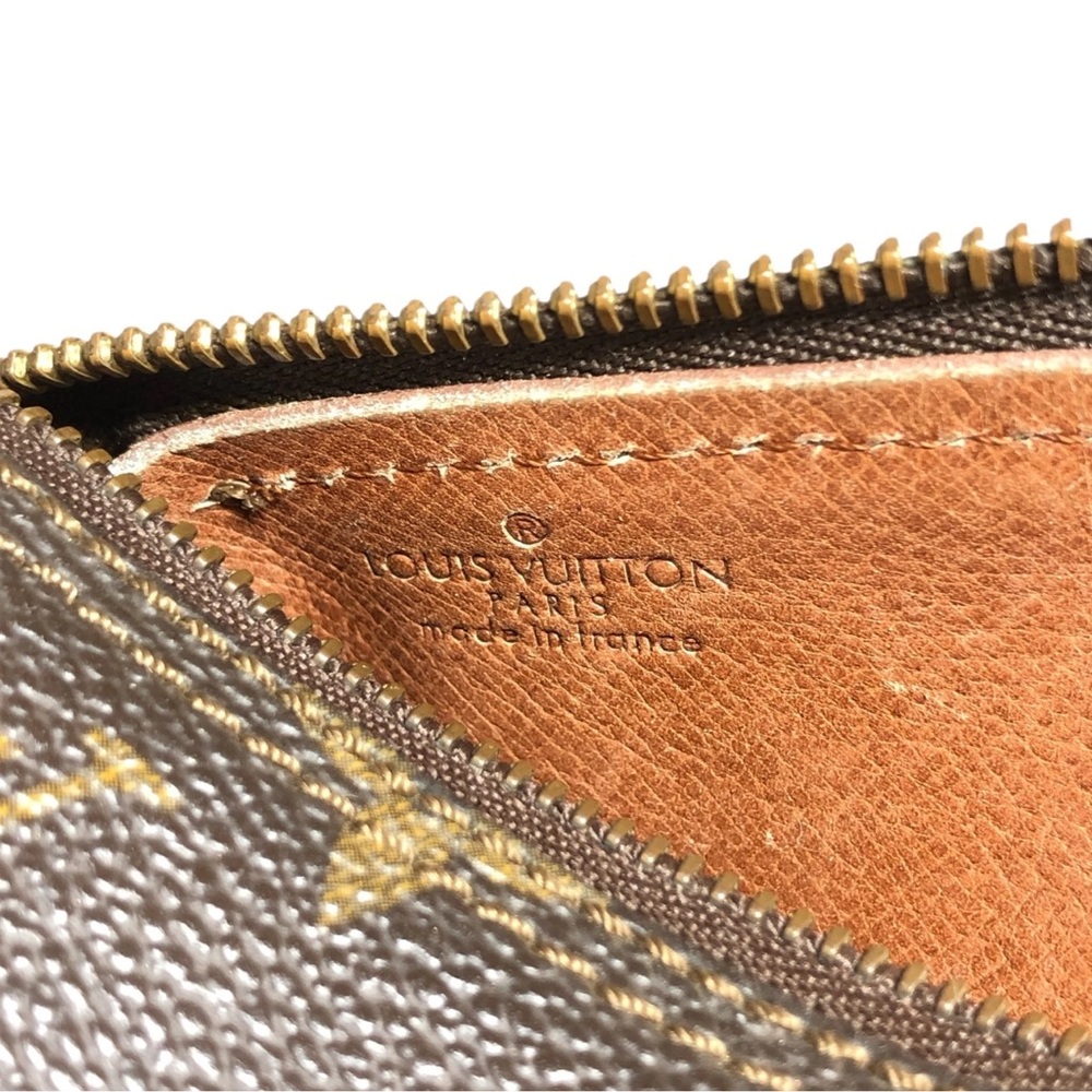 Louis Vuitton Brown Monogram Canvas Cosmetic Pouch - Picture 16 of 16